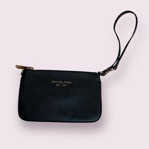 MICHAEL KORS Medium Leather Wristlet